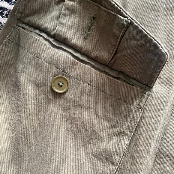 🌿Vans Womens Green Plaid Lined Utility Button Zip Pocket Jacket M - Picture 5 of 9